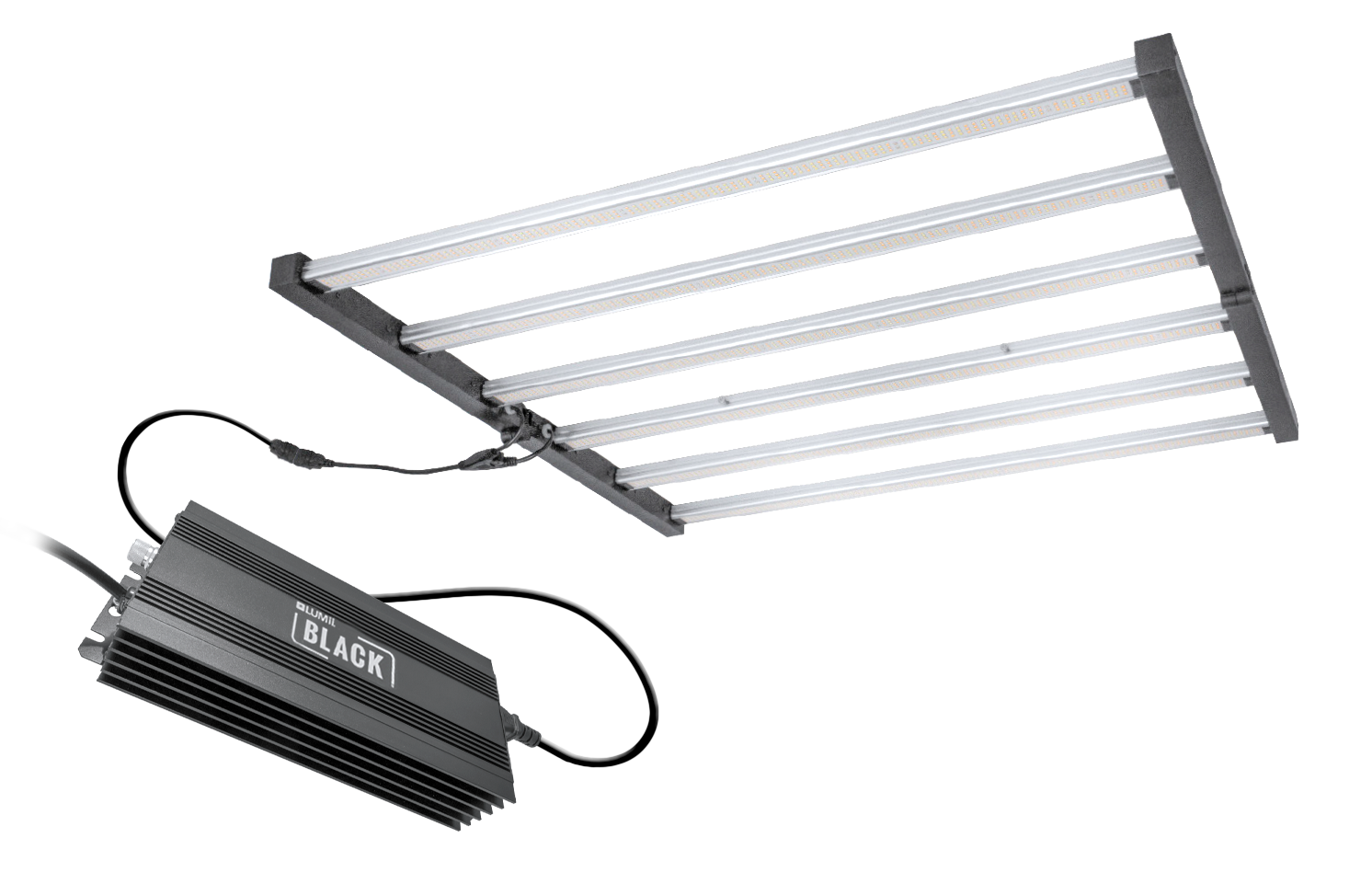 Panneau LED Black Blade 200W spectre complet LUMii - Led Horticole